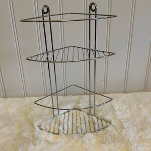 Silver Corner Shower Caddy